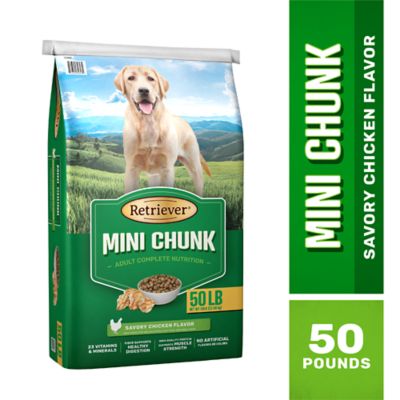 Retriever Adult Complete Nutrition Mini Chunk Savory Chicken Recipe Dry Dog Food