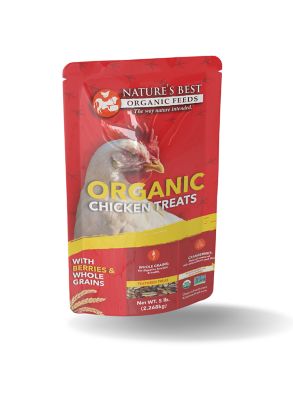 Nature's Best Organic Chicken Treats with Berries and Whole Grains, 5 lb.