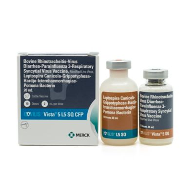 Merck Animal Health Bovolis Vista 5L5 SQ CFP 10 DOSE, 13218756