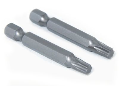 Image showing  2 in. Star T27 Screwdriver Bits, 2 pc.