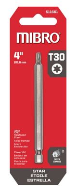 Mibro 4 in. Star T30 Screwdriver Bit