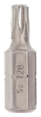 Image showing  2 pc. 1 in. T20 Star Screwdriver Bits, 2 pc.