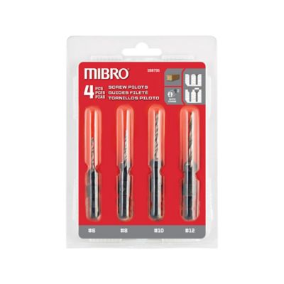 Mibro 4-Piece Quick Change Screw Pilot Set