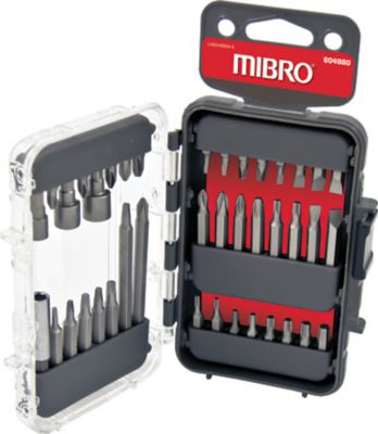 Mibro Assorted CRV Screwdriver Bit Set, 40 pc.