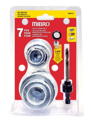 Image showing  Bi-Metal Hole Saw Set, 7 pc.