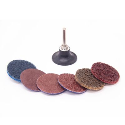 Image showing  Twist Lock Assorted Discs with Backing Pad Sets - 7 Pieces, 274081