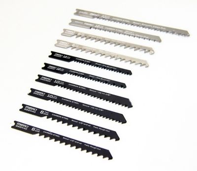 Mibro 10-Piece Woodworker's Jigsaw Blade Set