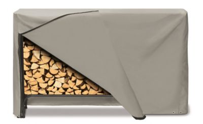 Pebble Lane Living 96 in. Log Rack Cover - Khaki, 2D-LR96245