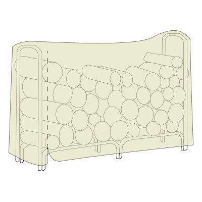 Image showing  96 in. Log Rack Cover - Khaki, 2D-LR96245