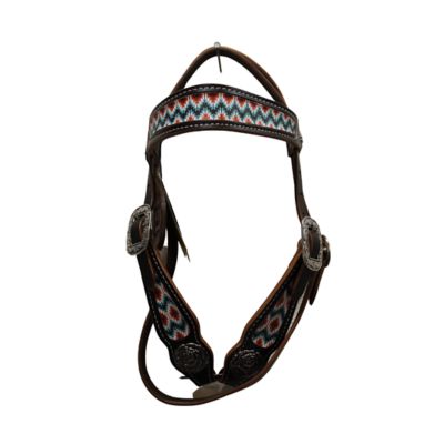 SmarTack Pony Interchangeable Tack, Brow Band, Dark Brown