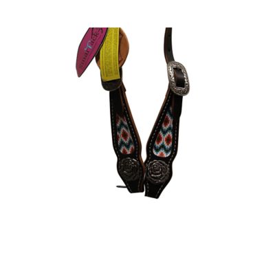 Image showing  Pony Interchangeable Tack, Brow Band, Dark Brown