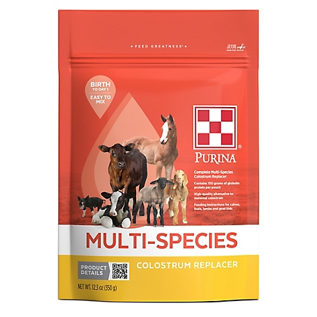Purina Multi Species Colostrum Replacer, 12.3 oz Pouch