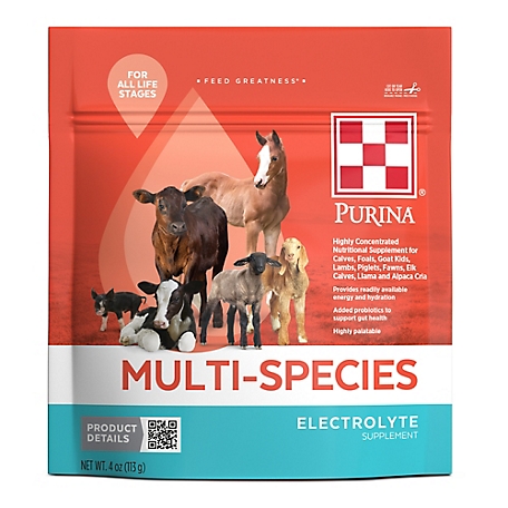 Purina Multi Species Electrolyte, 4 oz Pouch