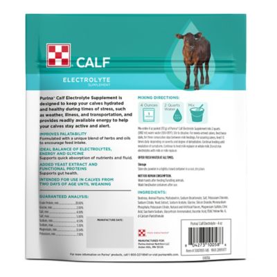 Image showing  Calf Electrolyte, 4 oz. Pouch