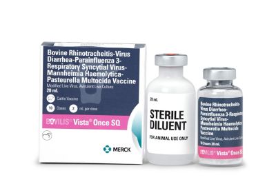 Merck Animal Health Bovilis Vista Once SQ 10 Dose, 11230594