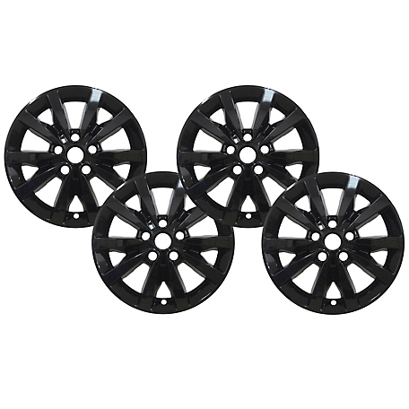 CCI Set of 4, Dodge Durango 2014-2024 Black Hubcaps / Wheel Covers
