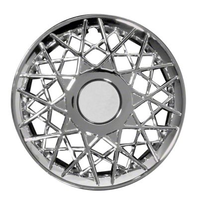 CCI Snap-On Replica Chrome Hubcap/Wheel Cover for Mercury Grand Marquis 1998-2002 with 16 in. Steel Wheels, F8MZ1130BA