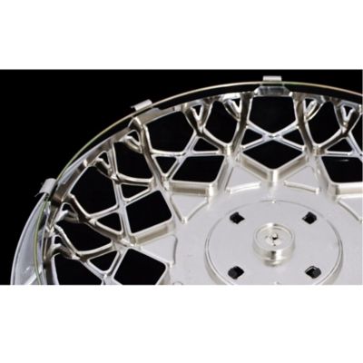 Image showing  Snap-On Replica Chrome Hubcap/Wheel Cover for Mercury Grand Marquis 1998-2002 with 16 in. Steel Wheels, F8MZ1130BA