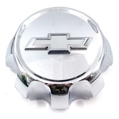 Chevrolet 7 in. Diameter OEM Center Cap/Hubcap for Silverado 2500, 3500 SRW 2020-2024 Chrome, 84776571/23378322