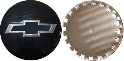 Image showing  3-1/4 in. Diameter OEM Center Hubcap for Chevy Silverado 1500 2019-2024, Suburban, Tahoe 2021-2024, 84335831