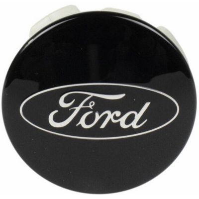 Ford 1 Single, Ford Explorer 2020-2023, Maverick 2022-2024, Black OEM 2 1/8 in. Diameter Center Cap / Hubcap (6M2Z1003C)