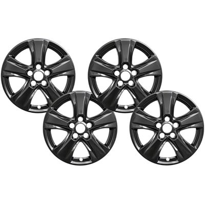CCI Set of 4, Toyota Rav4 2019-2024 Black Hubcaps / Wheel Covers for 17 in. Alloy Wheels