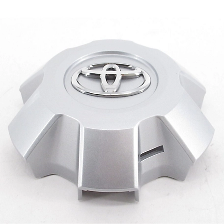 Toyota 1 Single, Toyota 4Runner 2014-2024 OEM Silver, 5 1/2 in. Diameter Center Cap / Hubcap (4260B-35070)