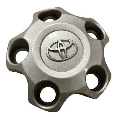 Toyota 1 Single, Toyota Tundra 2007-2021, OEM Silver 7 3/4 in. Diameter Center Cap / Hubcap (42603-0C050/42603-0C051)