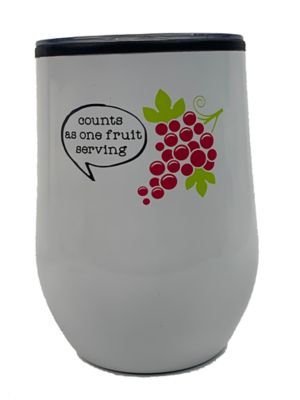 HaynesBesco Group 10 oz. Summer Ss Wine Tumbler - Grapes