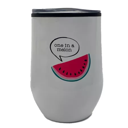 HaynesBesco Group 10 oz Summer Ss Wine Tumbler - Melon Tumblers