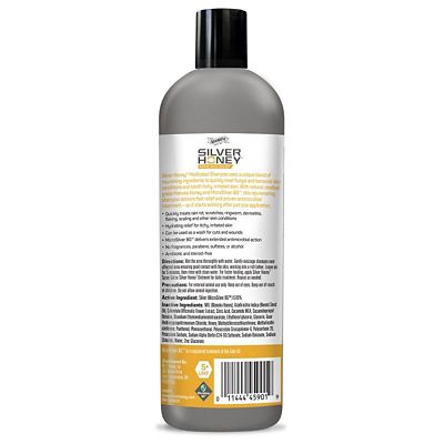 Image showing  Silver Honey Rapid Skin Relief Medicated Pet Shampoo, 16 oz.