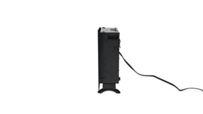 Image showing  24 in. 5,100 BTU Wall-Mount Electric Fireplace, 400 sq. ft.