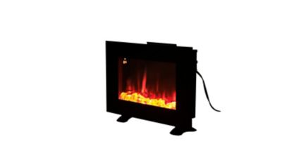Image showing 7 th Grand Aspirations 24 in. 5,100 BTU Wall-Mount Electric Fireplace, 400 sq. ft.