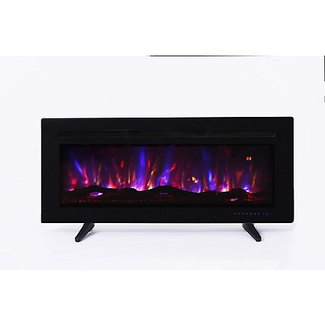 Grand Aspirations 42.5 in. Electric Fireplace, EFW-HT42FB