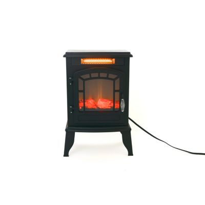 Image showing  15 in. 5,100 BTU Electric Stove Heater, 500 sq. ft., 5,100 BTU