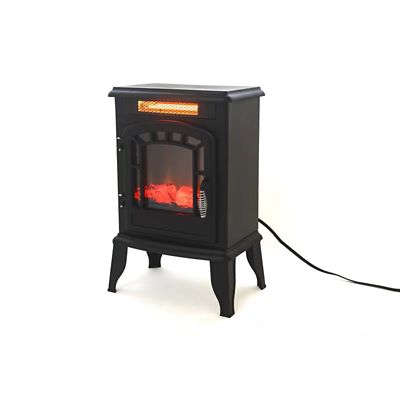 Image showing 6 th Grand Aspirations 15 in. 5,100 BTU Electric Stove Heater, 500 sq. ft., 5,100 BTU