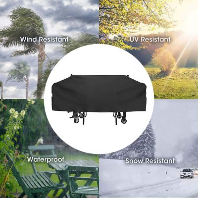 Image showing  Heavy-Duty Waterproof Griddle Cover for 4-Burner Griddles