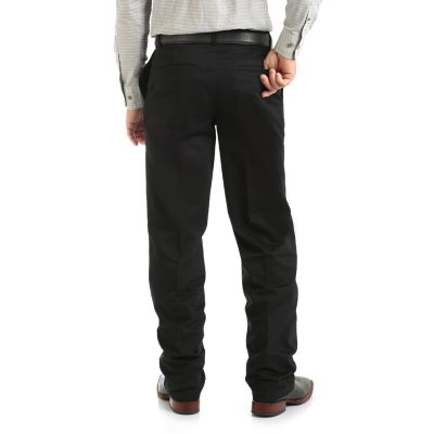 Image showing  Men's Relaxed Fit High-Rise Casual Flat Front Pants