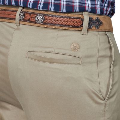 Image showing  Men's Relaxed Fit High-Rise Casual Flat Front Pants