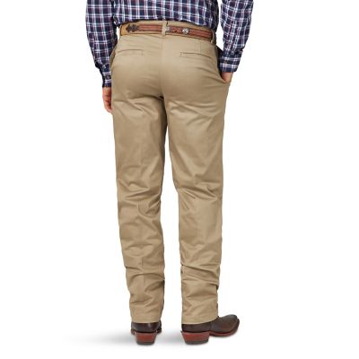 Image showing  Men's Relaxed Fit High-Rise Casual Flat Front Pants