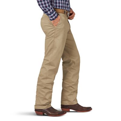 Image showing  Men's Relaxed Fit High-Rise Casual Flat Front Pants