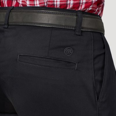Image showing 3 th Wrangler Men's Relaxed Fit High-Rise Casual Pleated Pants