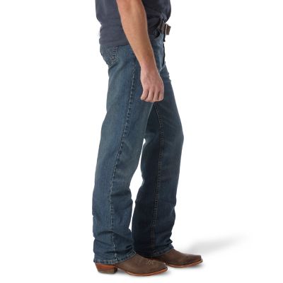 Image showing 2 th Wrangler Men's Relaxed Fit Mid-Rise 20X Advanced Comfort Competition Jeans