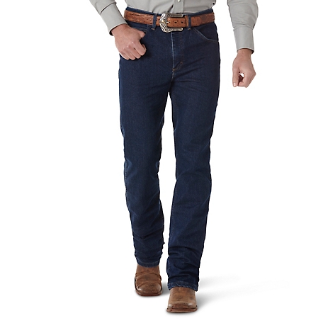 Wrangler Men's Cowboy Cut Premium Performance Advanced Comfort Wicking Slim  Jean