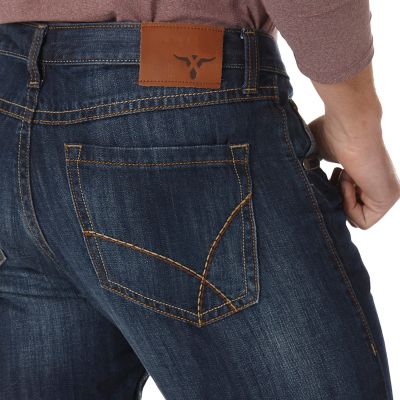 Image showing  Men's Slim Fit Low-Rise 20X Vintage Bootcut Jeans