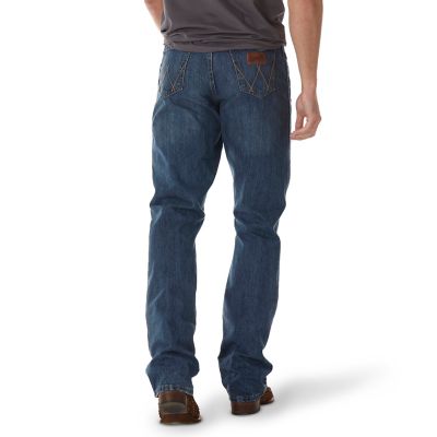 Image showing  Men's Relaxed Fit Mid-Rise Retro Bootcut Jeans