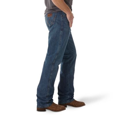 Image showing  Men's Relaxed Fit Mid-Rise Retro Bootcut Jeans