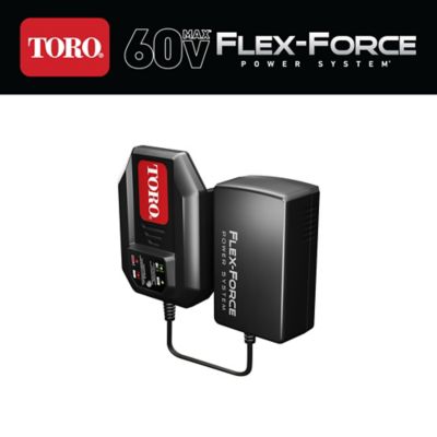 Toro Flex-Force Power System 60-Volt Max 1.0 Amp Lithium-Ion Battery Charger, 88610
