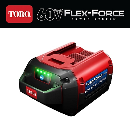 Toro Flex-Force Power System 60-Volt Max 6.0 Ah Lithium-Ion L324 Battery, 88660