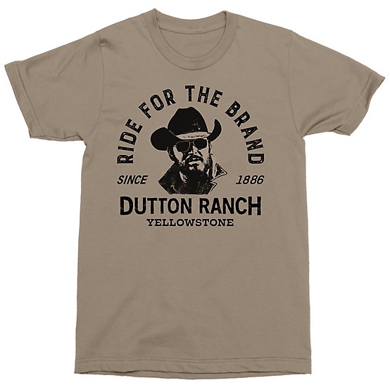 Ride For The Brand Yellowstone Tee Ride For The Brand Yellowstone Tee